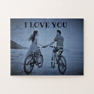 Soulmates I love you Proposal romantic unique Jigsaw Puzzle