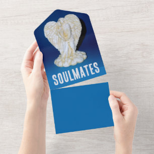 SOULMATES - Invitation de mariage tout en un