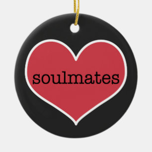 Soulmates   Personalized Valentine's Day Ornament
