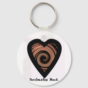 ("Soulmates Rock"* Keychain