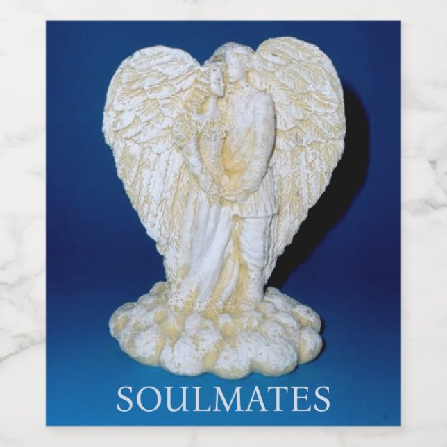 SOULMATES -Wine Label  (Single Label)
