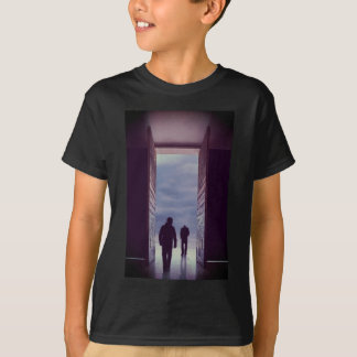 Souls cross over the gate to afterlife T-Shirt
