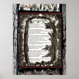 Souls Crying Everywhere Poster