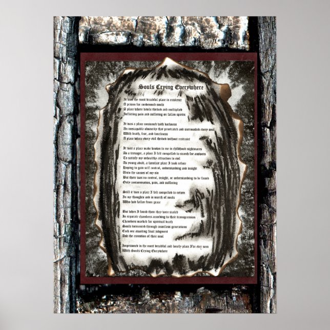 Souls Crying Everywhere Poster (Front)