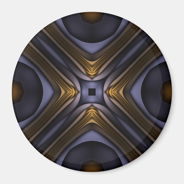 Soul's Essence Abstract Geometric Magnet (Front)