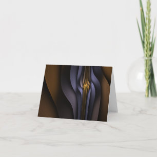 Soul's Essence Abstract Notecard