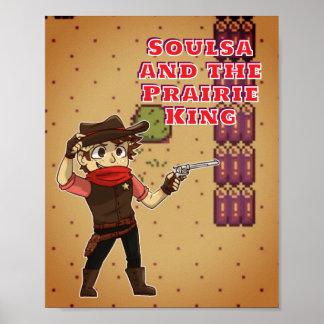 Soulsa et le Papier Poster du Roi Prarie (Matte)