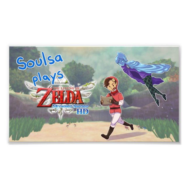 Soulsa joue Skyward Sword HD Photo Print (Devant)