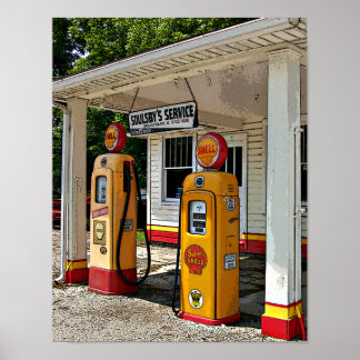 Soulsby's Gas Station Poster