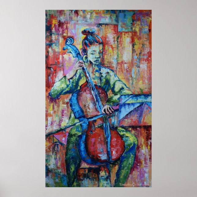 Sound and Music II - Canvas Print (Front)