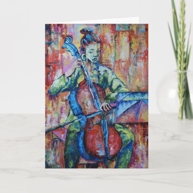 Sound and Music II - Greeting Card (Front)