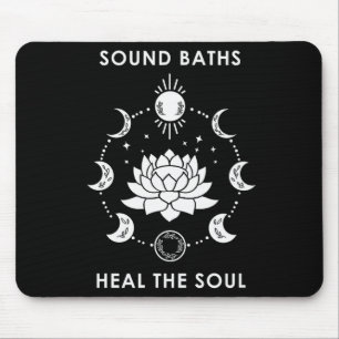 Sound Baths Heal The Soul New Age Sritual Wellness Mouse Pad