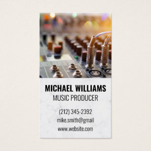 Sound Board Mixer Tech