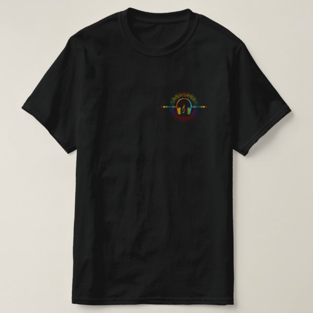 Sound Engineer Audio Wave Audio Engineer Music T-Shirt (Design Front)