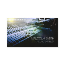 Sound Engineer Sound MiIxing Console