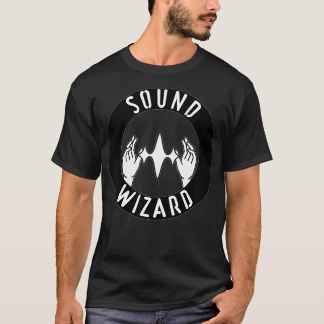 Sound engineer Sound Wizard  T-Shirt (Front)