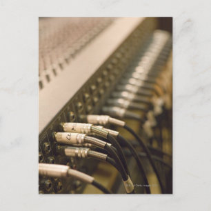 Sound Mixer Postcard