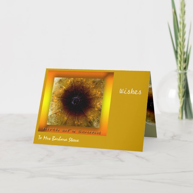 Sound of Music Holiday Card (Front)