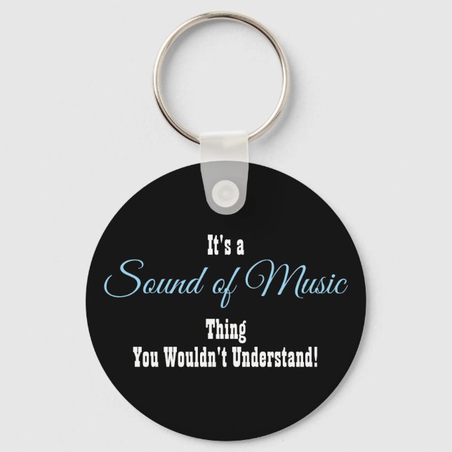 Sound of Music Keychain (Front)