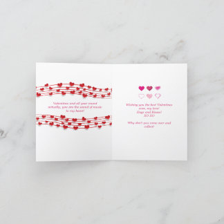 Sound of Music to my Heart Valentines Day Card
