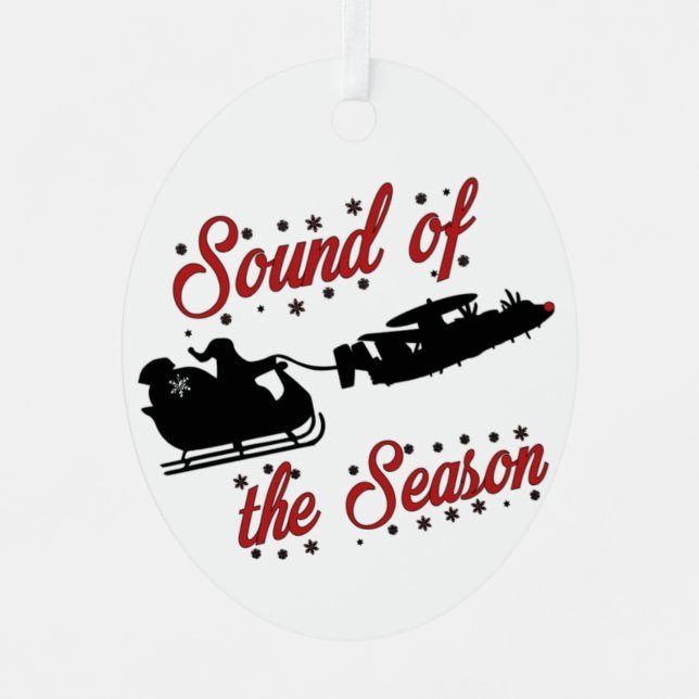 Sound of the Season E2 Hawkeye Ornament (Front)
