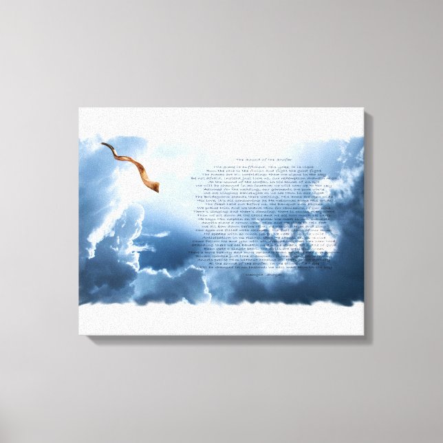 Sound of the Shofar-Canvas Print (Front)