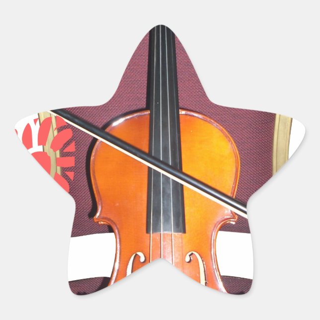 Sound of  v love hakuna matata valentine star sticker (Front)