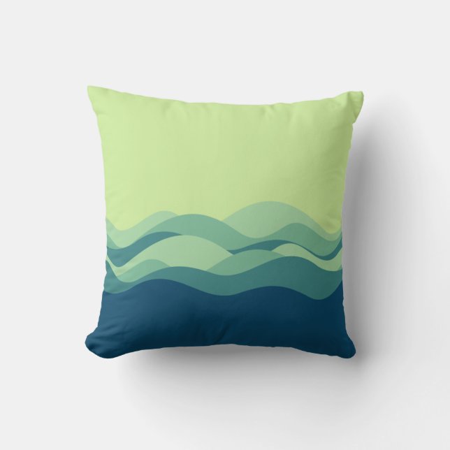 Sound Sketch 02 Throw Pillow (Front)