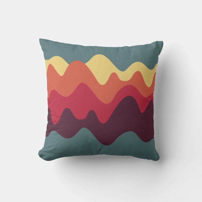 Sound Sketch 03 Throw Pillow (Front)