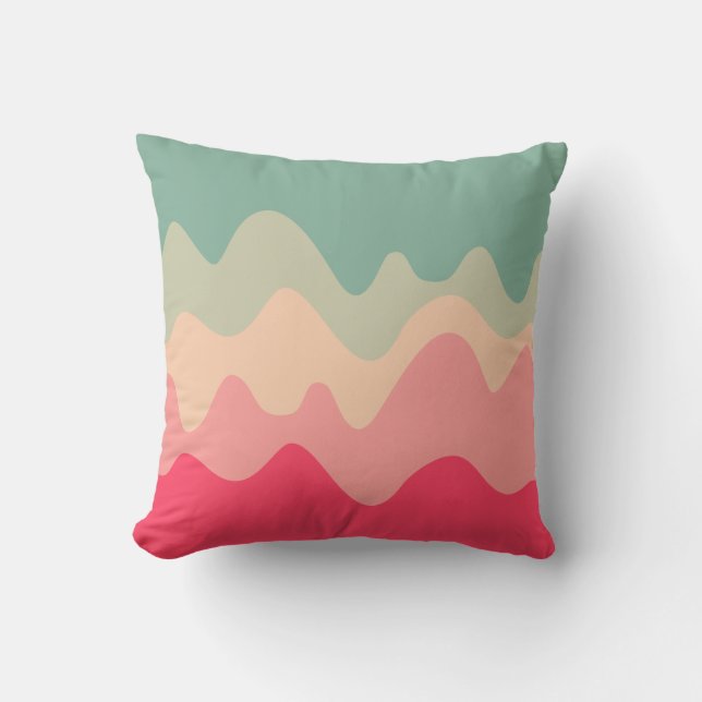 Sound Sketch 04 Throw Pillow (Front)