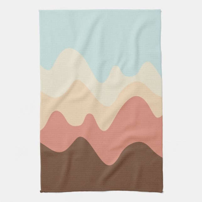 Sound Sketch 06 Kitchen Towel (Vertical)