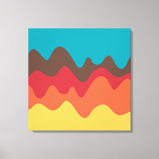 Sound Sketch 08 Canvas Print (Front)