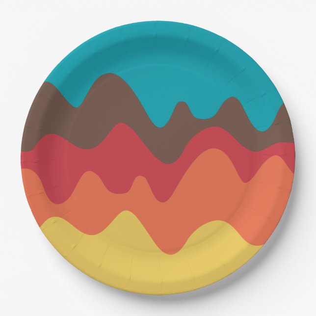 Sound Sketch 08 Paper Plate (Front)