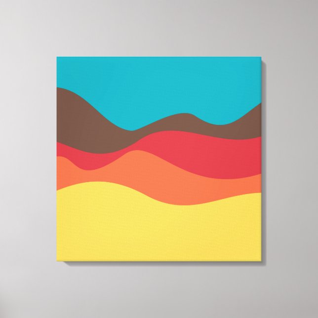 Sound Sketch 09 Canvas Print (Front)