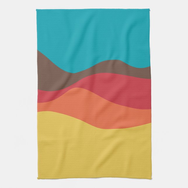 Sound Sketch 09 Kitchen Towel (Vertical)