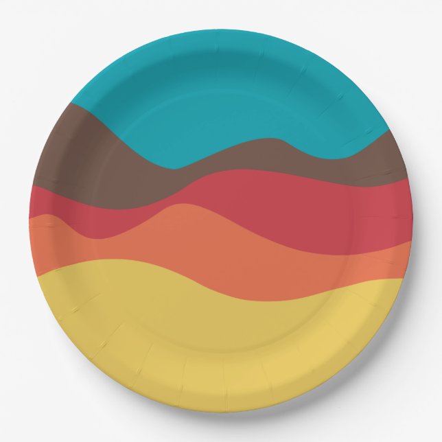 Sound Sketch 09 Paper Plate (Front)