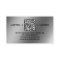 Sound Systems Grey Metal Gradient Business Card