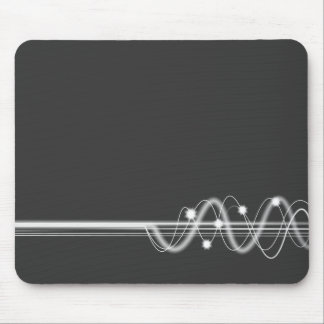 Sound Wave - Dark Grey Mouse Pad