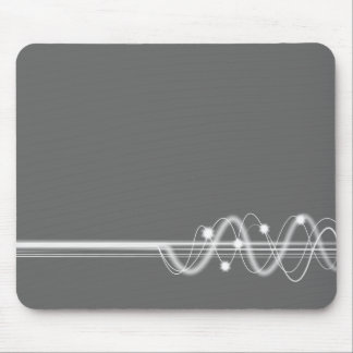 Sound Wave - Grey Mouse Pad