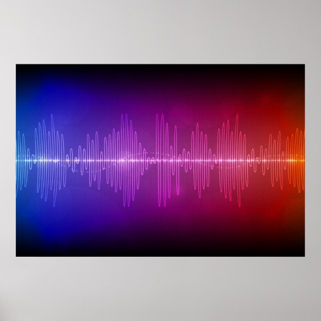 Sound Wave Poster (Front)
