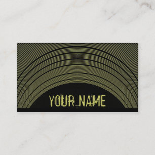Sound Waves customizable business cards