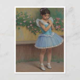 Sounding boy, he's a dancer holiday postcard