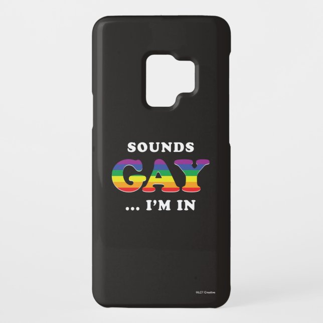 Sounds Gay... I'm In Case-Mate Samsung Galaxy Case (Back)