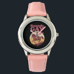 Sounds Gay I'm In Lesbian Western Pride Progress Watch<br><div class="desc">Sounds Gay I'm In Lesbian Western Pride Progress Subtle LGBTQ Gift</div>