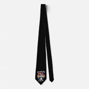 Sounds Gay I'm In Possum Funny LGBTQ Pride Rainbow Tie