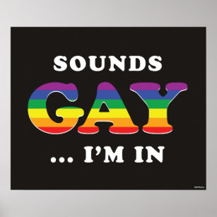Sounds Gay... I'm In Poster