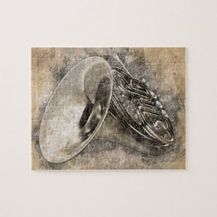 Sounds of music. Trumpet Jigsaw Puzzle