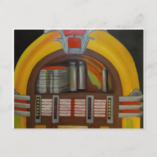 Sounds of the 60s postcard