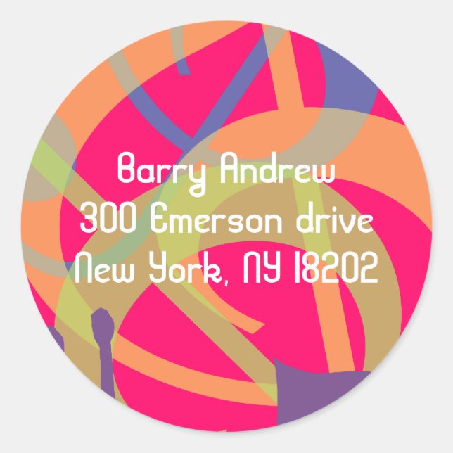 SOUNDS OF THE TORAH REPLY RETURN stickers lables (Front)