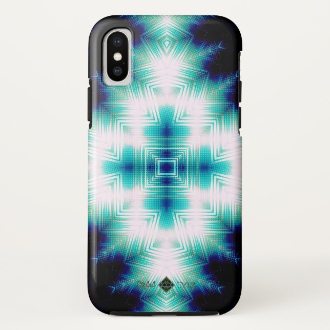 Soundwave Cross Case-Mate iPhone Case (Back)